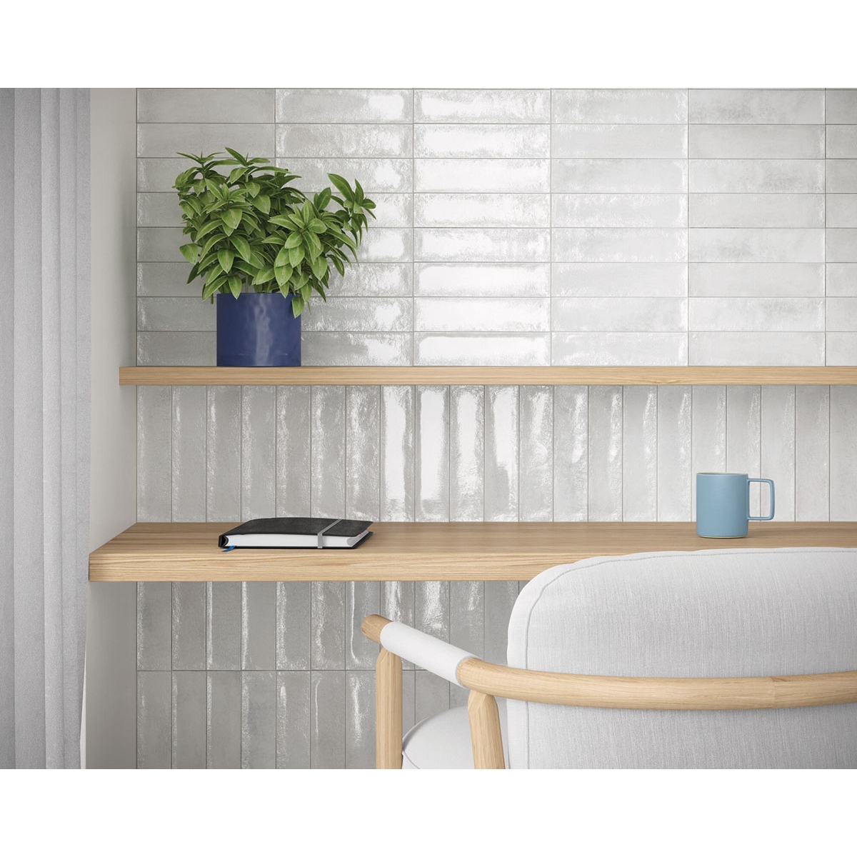 Ambiente_Bary_White_Decor_6x24cm (boîte de 0,5 m2) Harmony