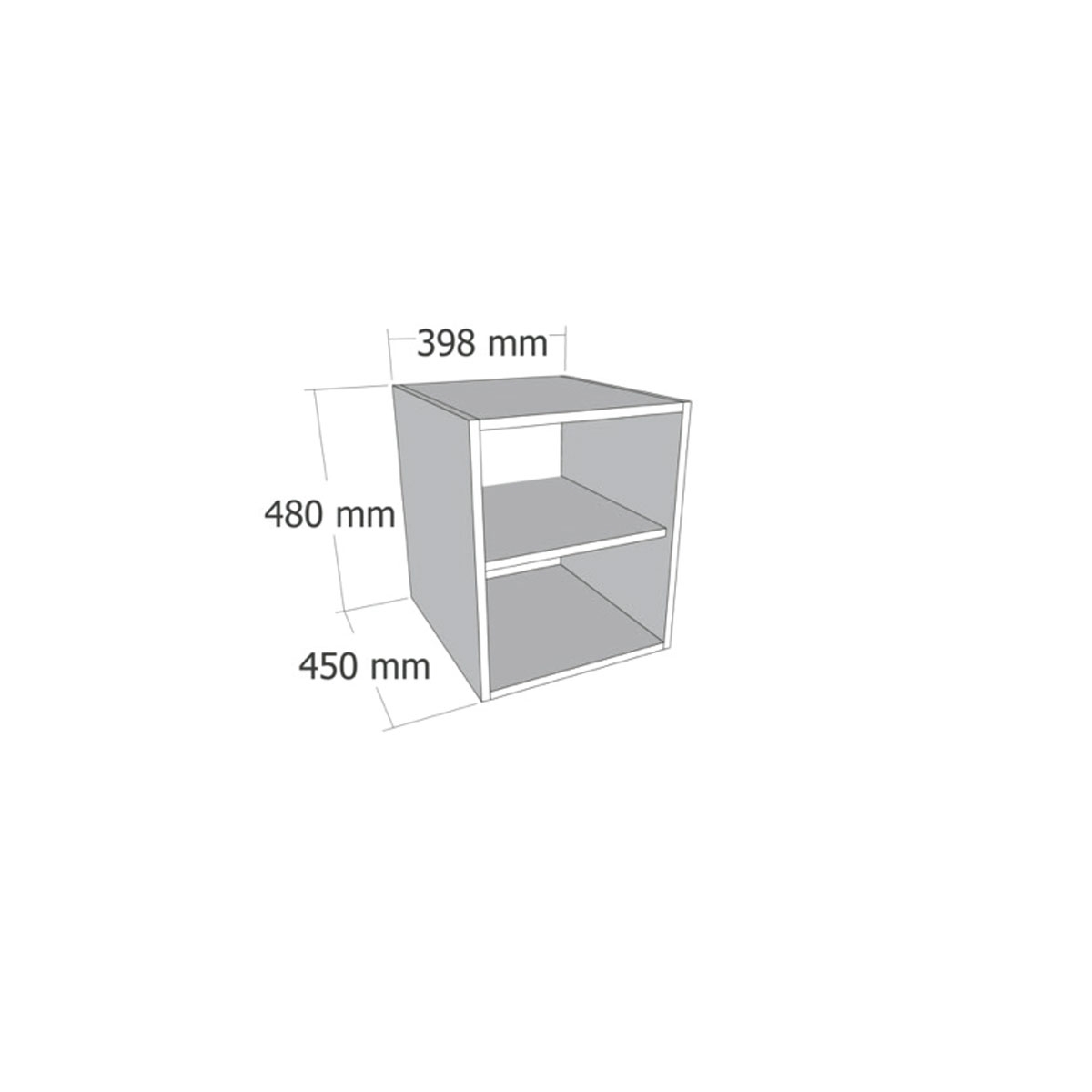 Ambient photos of Bolton bathroom module 40 cm wide [54284]