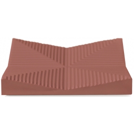 Pique 3D Bordeaux 10x10 (6 peças por caixa)