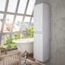 Fotografias de ambiente do móvel de casa de banho suspenso Hibernian Dundee de 60 cm de largura com lavatório integrado [54507] 