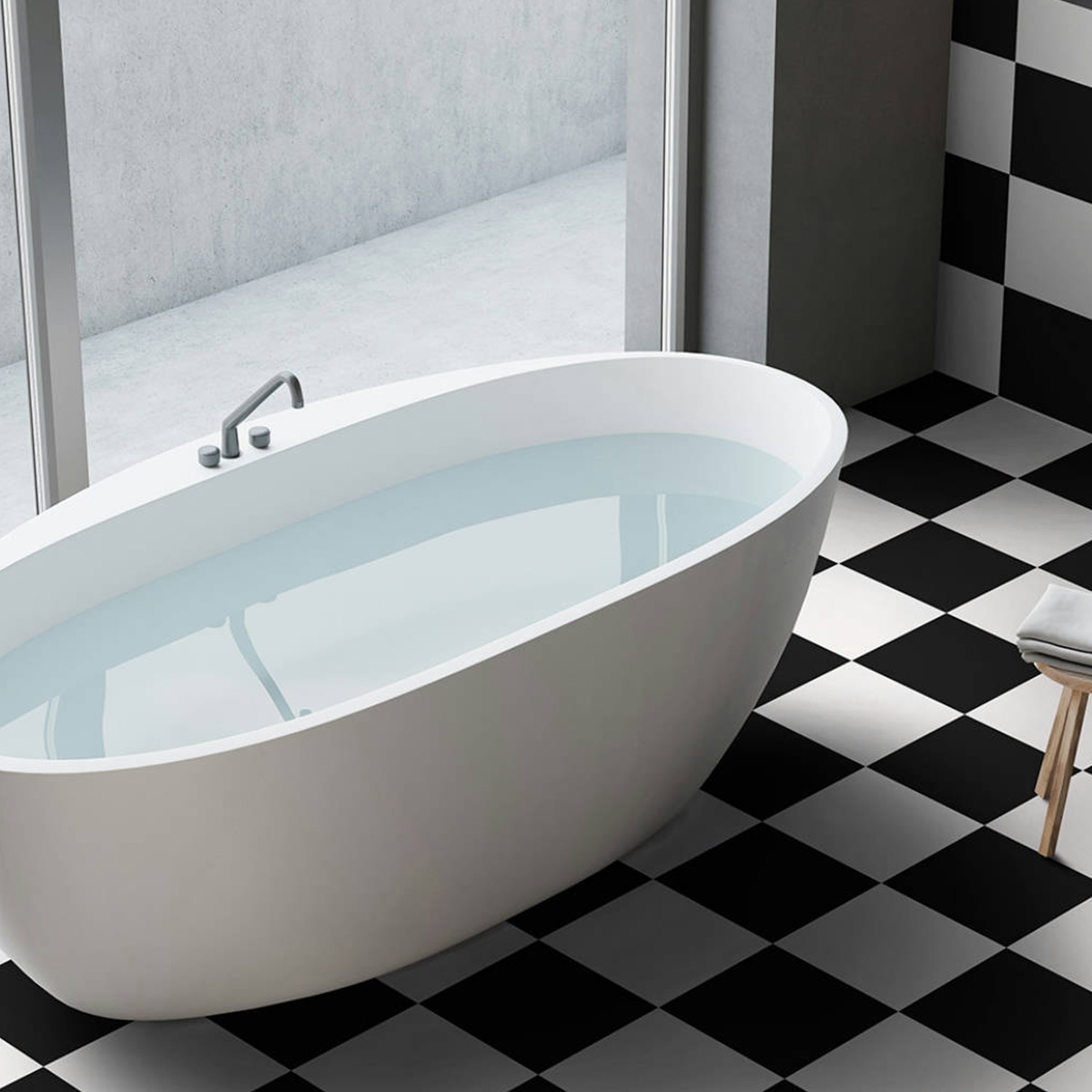 Photo de Barcelone Noir 25x25 (m2)