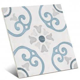 Sirocco Blue Dhalia 22,3 x 22,3 cm (boîte de 0,99 m2)
