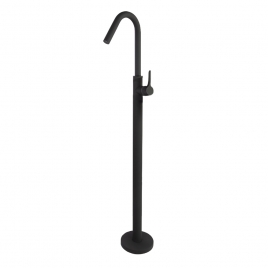 Ramón Soler 917602 mattschwarze Basissäule Adagio Waschbecken-Basissäule