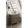 Fotos ambiente de Mueble de baño de suelo Mayorca de 60 cm de ancho color Britannia con lavabo integrado [55408]