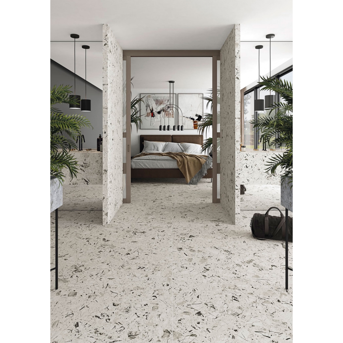 Luna-R Polished White 119.3x119.3 cm (box 1.42 m2)