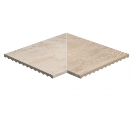 Double Sided Pool Corner Mythos Dune ER6 62.6x62.6x2.6 (Price per unit)