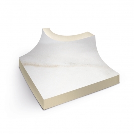 Calacatta Fresh 6.5x6.5 Outer Corner (Unit)