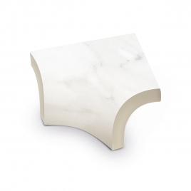 Rinconera exterior Calacatta Fresh de 6.5x6.5 (ud)
