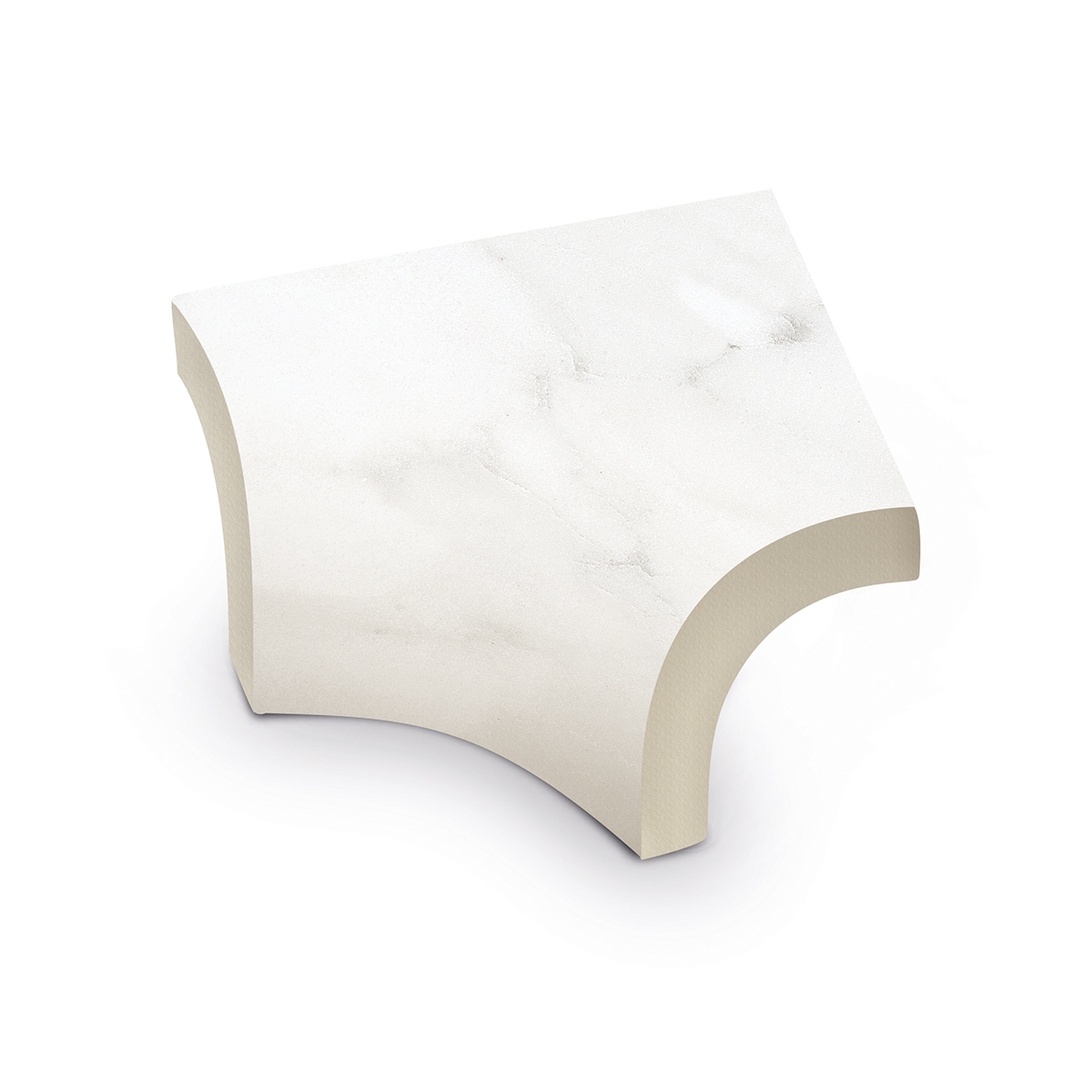 Rinconera exterior Calacatta Fresh de 6.5x6.5
