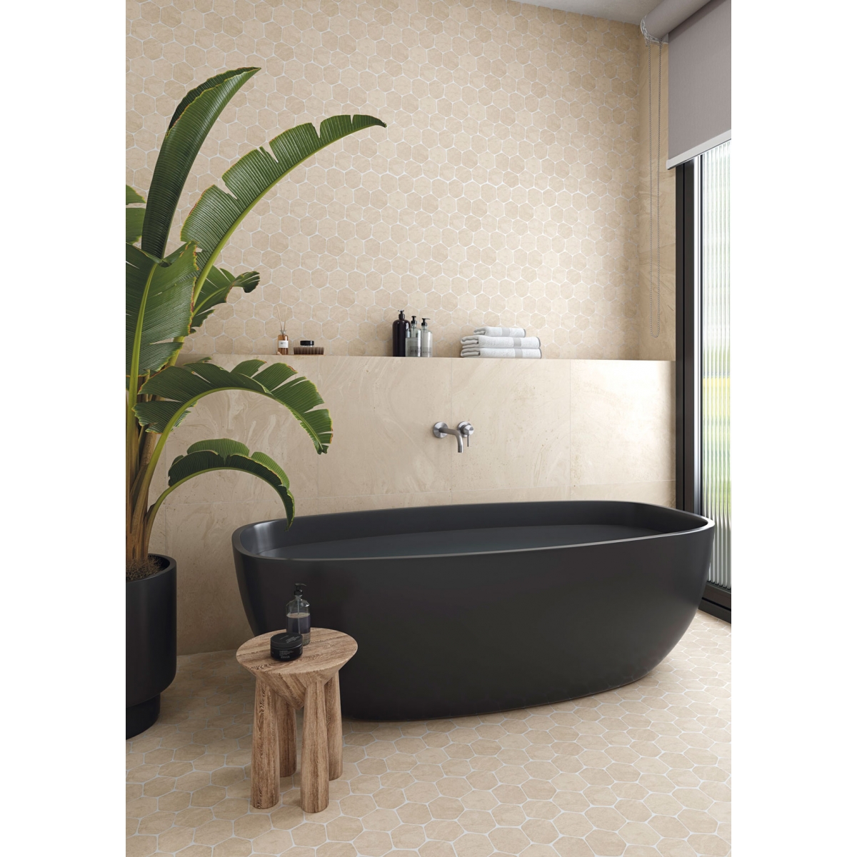 Fotos ambiente de Salerno-R Beige 60x120 cm (caja 1.44 m2) [55996]