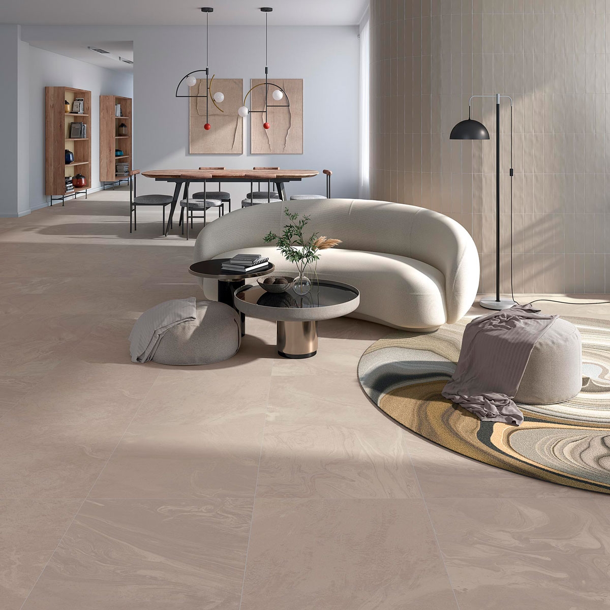 Photo of Salerno-R Taupe 60x120 cm (box 1.44 m2)