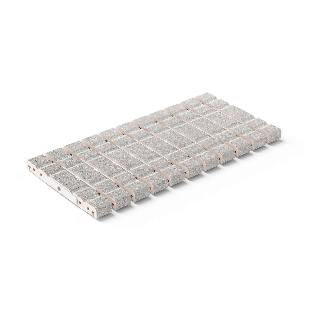 Grille de piscine Stromboli Silver 25x50 flex