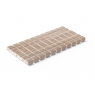 Grille de piscine Woods Nordic 25x50 flex