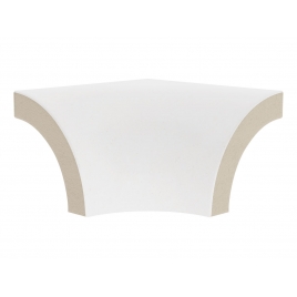 Rinconera exterior Iconic White 4x4 (Precio por unidad)