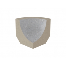 Iconic Grey 4x4 Indoor Corner (Unit Price)