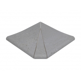 Coin extérieur incurvé Iconic Grey série SE3 31x31x2.6