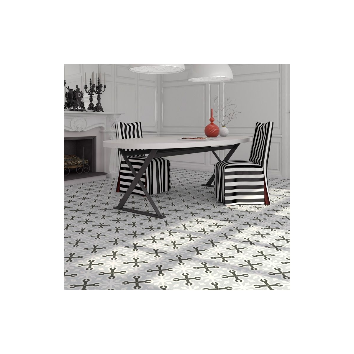 Vives Llagostera Cinzento 20x20 (m2)