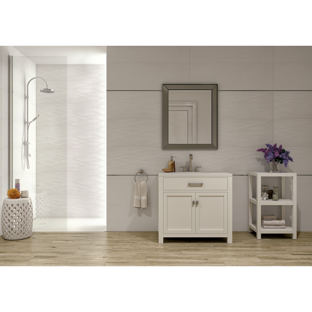 Klicke auf Net White 40x120 (Box 1,44m²) amb 1