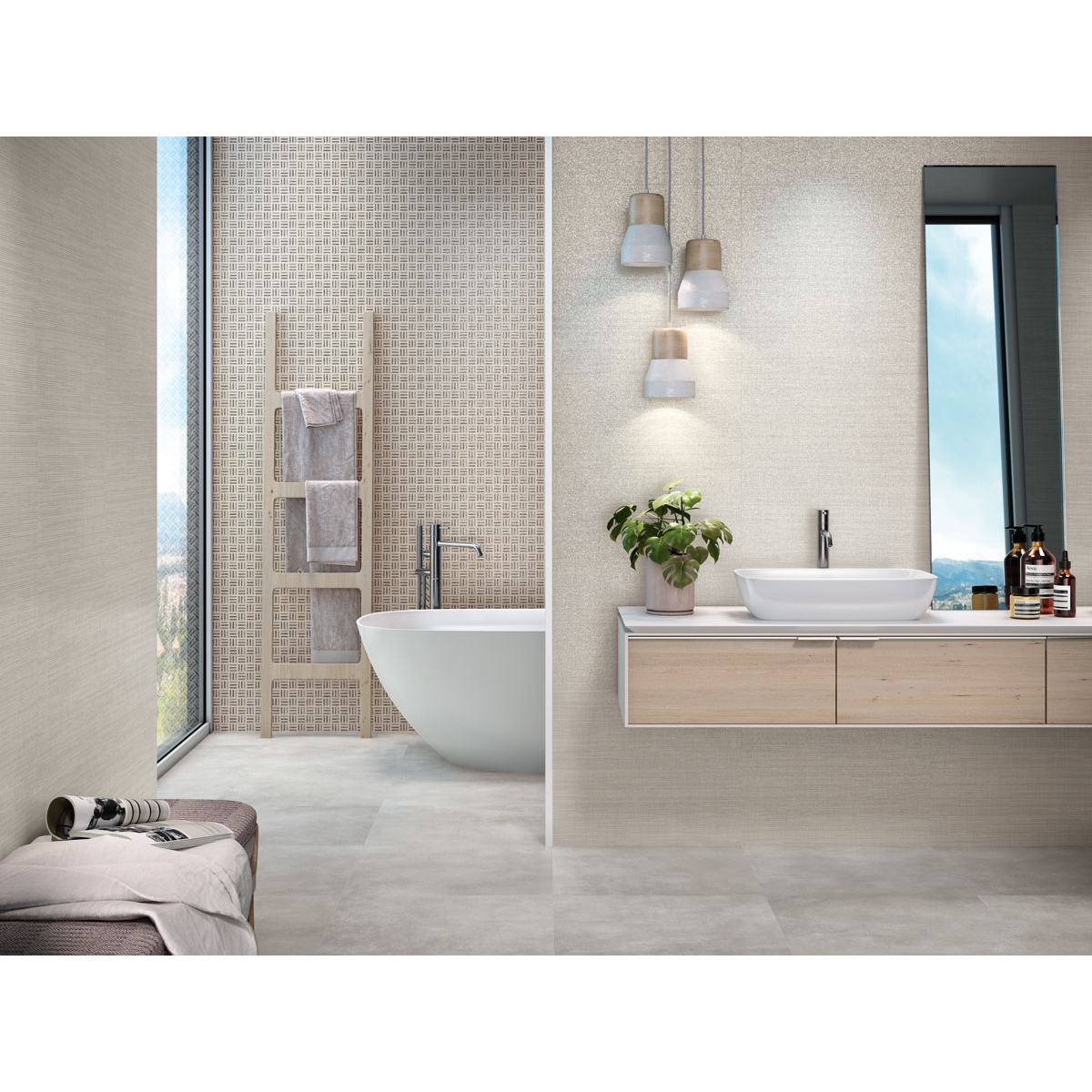 Habitat White 30x60 (box 1.08m2) ambient