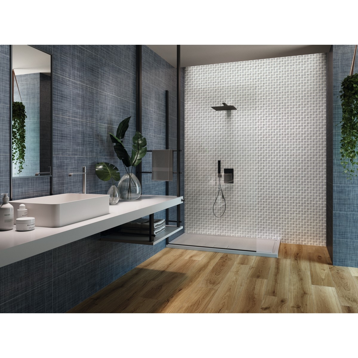 Habitat Blue 30x60 (box 1.08m2) ambient