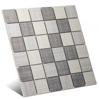 Habitat Mix Gris-Ciel-Blanc Maille 30x30 (ud)