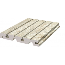 Wabi Travertine Brescia Grid 24,5x24,5