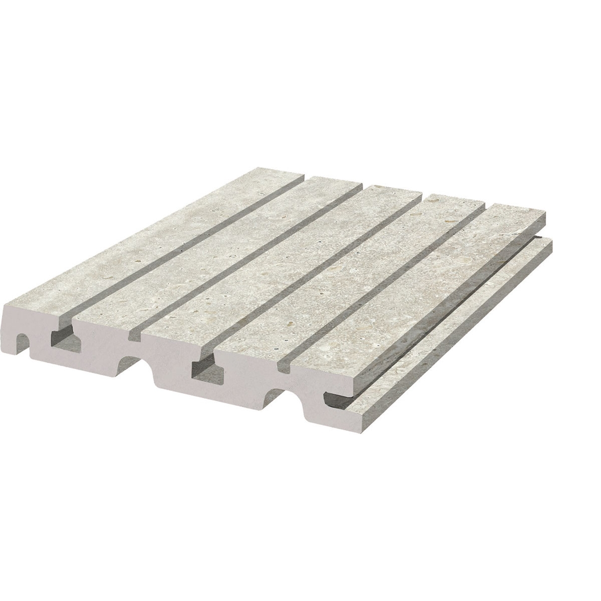 Grille-Travertin-Argent