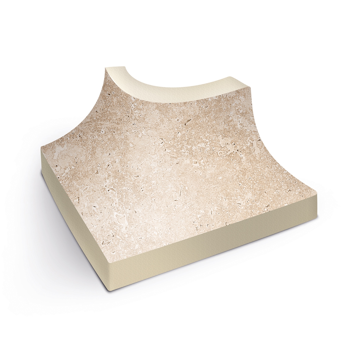 Crosscut Petra 6.5x6.5 Canto Exterior