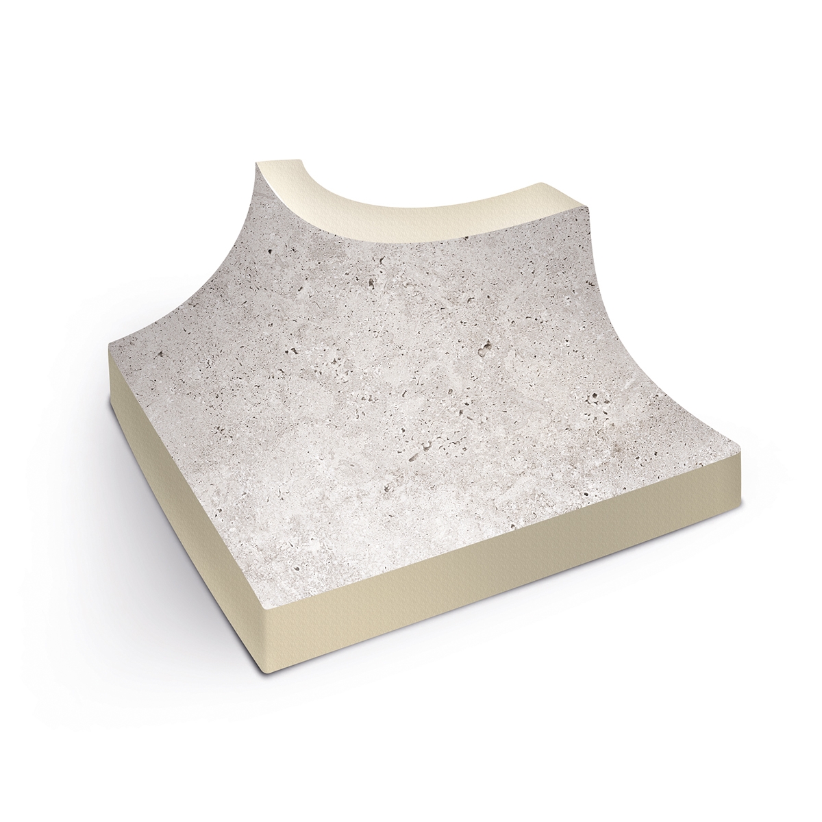 Esquinera exterior Crosscut Cloud de 6.5x6.5 