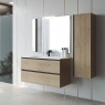 35 cm suspended bathroom auxiliary furniture Model Granada cinnamon