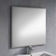 Miroir de salle de bain carré de différentes tailles Modèle Pando