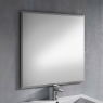 Square bathroom mirror in various sizes Model Pando