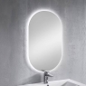 Oval backlit mirror for bathroom in various sizes Model Ada b