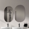 Espejo ovalado para baño en varias medidas Modelo Ada B