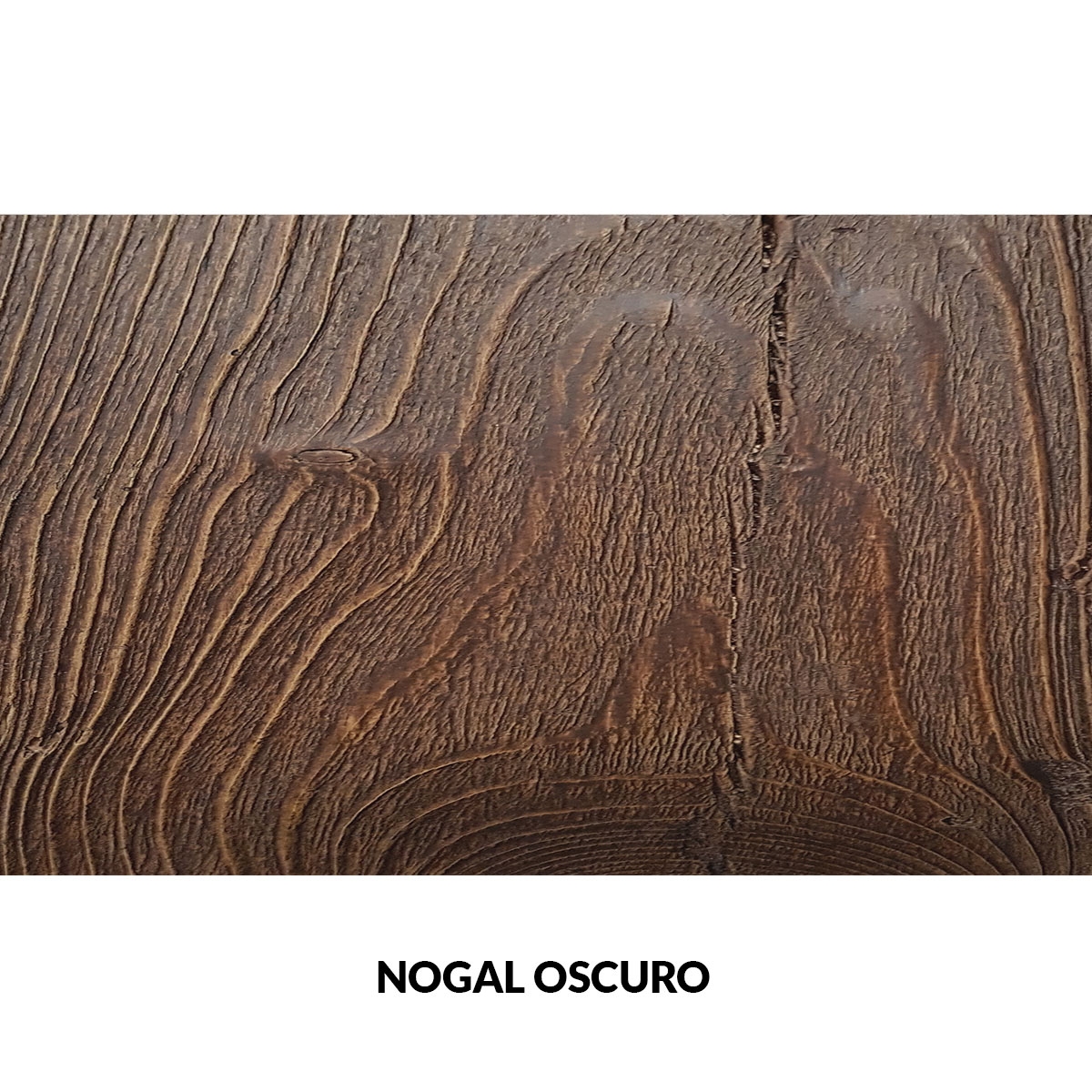 viga de imitação de madeira de nogueira escura 300x12,5x8 