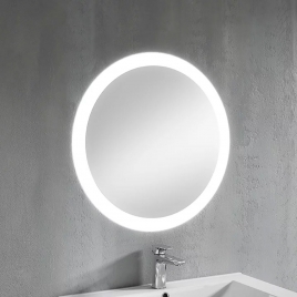Espejo redondo retroiluminado para baño 70Ø cm Modelo Blue