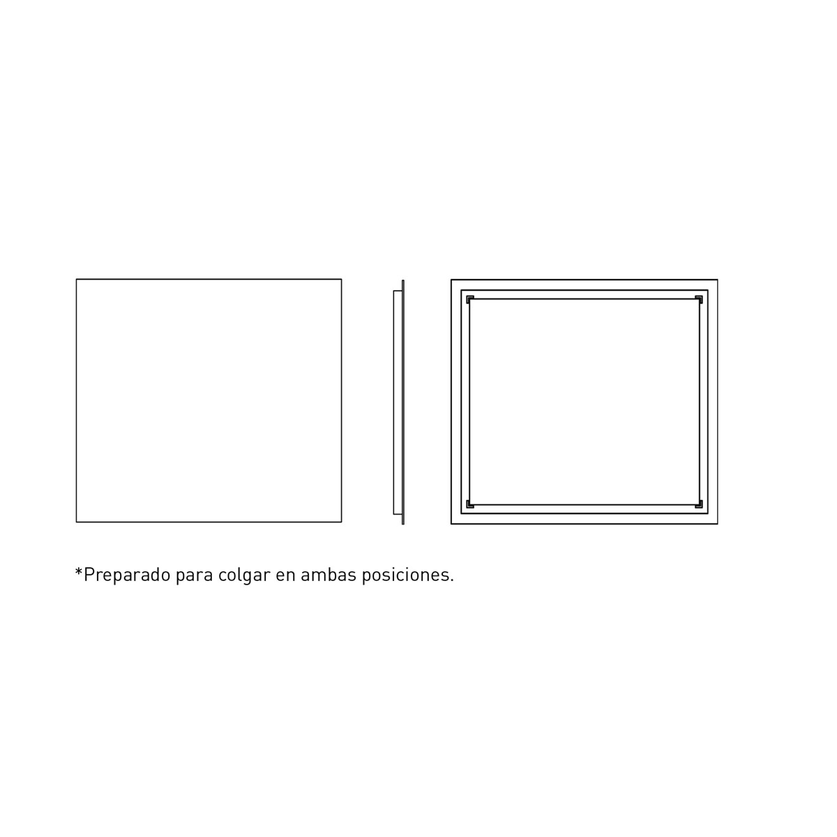 Espejo retroiluminado para baño en varias medidas Modelo Light e4