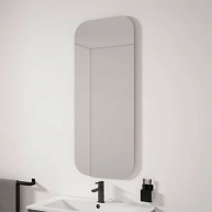 Espelho de casa de banho oval 50x120 cm Modelo Lune f