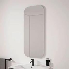 Miroir de salle de bain ovale en 50x120 cm Modèle Lune