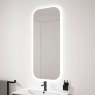 Espejo ovalado retroiluminado para baño en 50x120 cm Modelo Lune hg