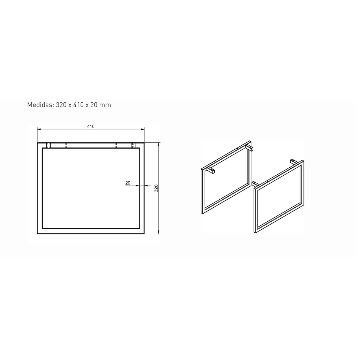 Pernas ou base decorativa para mobiliário de banheira