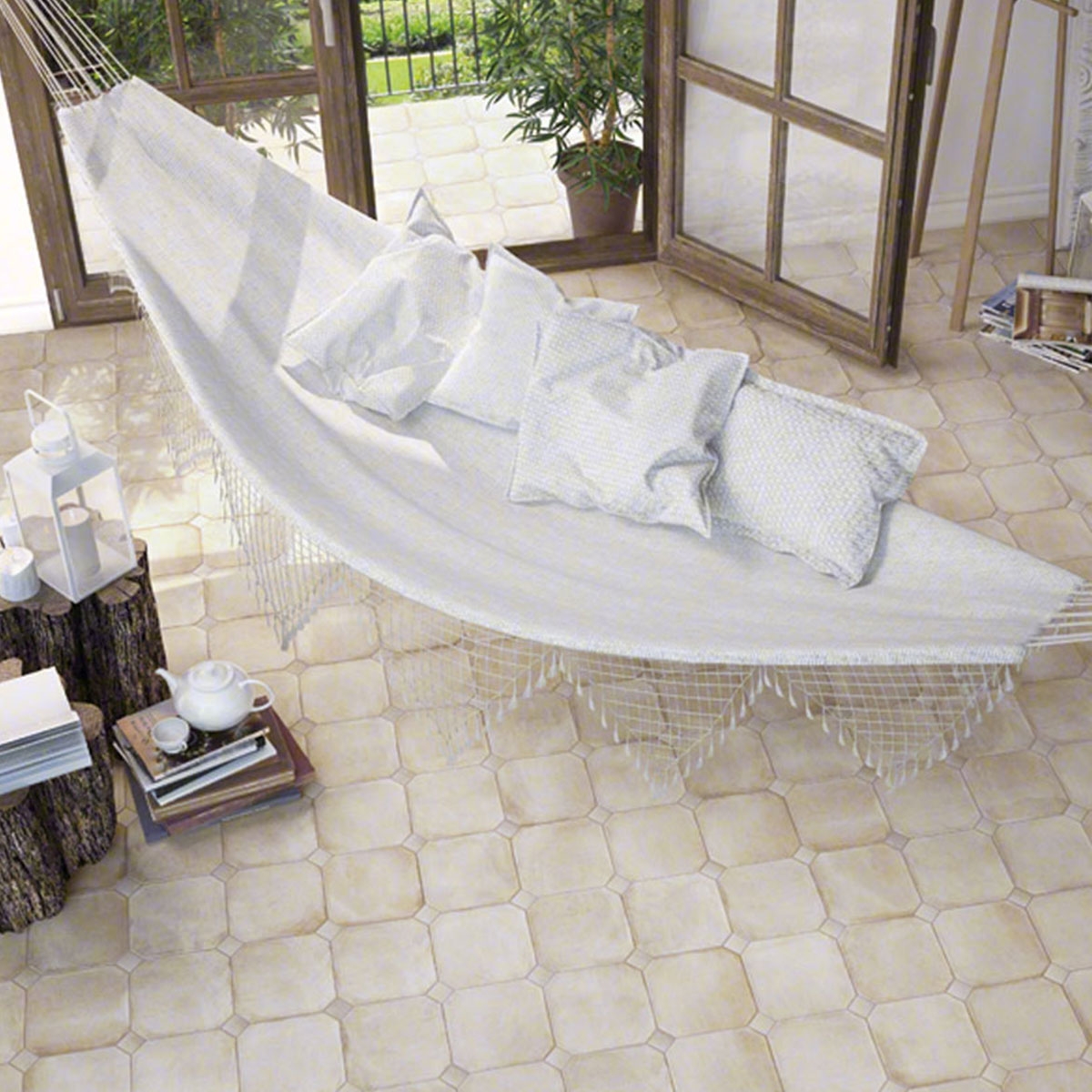 Bampton Arena (box) Lajes de porcelana estilo rústico