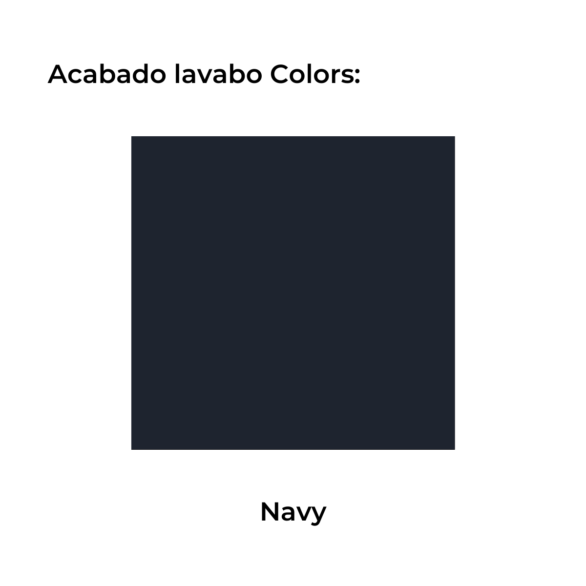 Mueble 120 navy
