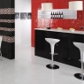 Vitta Black (Box 1 m2) - Red Paste Ceramic Tile Water Effect interior