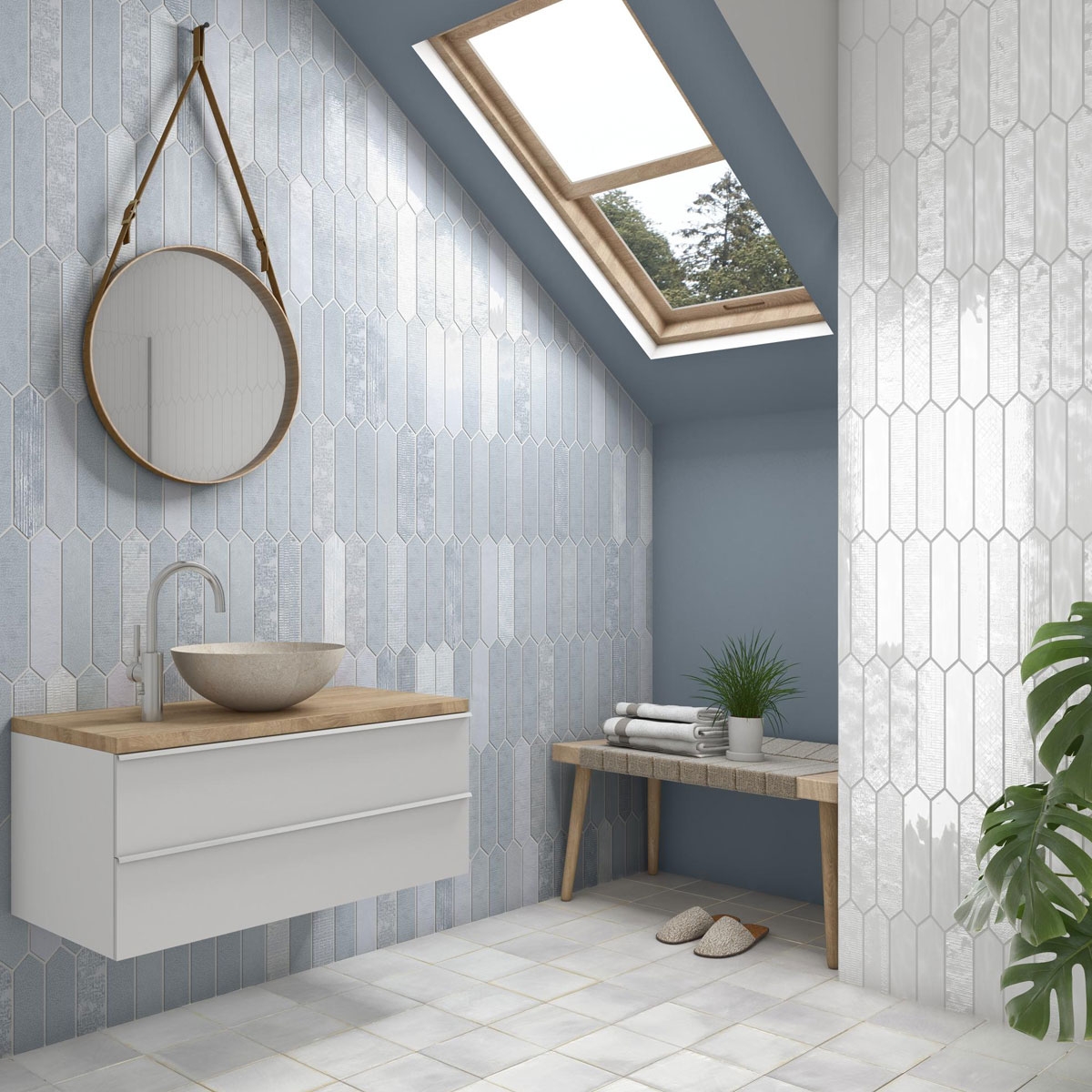 Ambiente de Neve Crackle 6.5x33 (Box 1.07 m2)