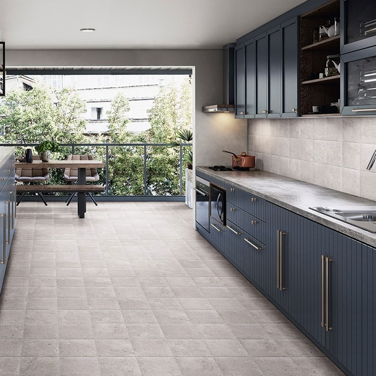 Bali White Stone 20x20 (box 1 m2) Mainzu