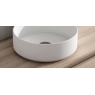 Mueble de baño de suelo de 100 cm con 2 cajones con lavabo sobre encimera color Blanco Ada Modelo Granada5
