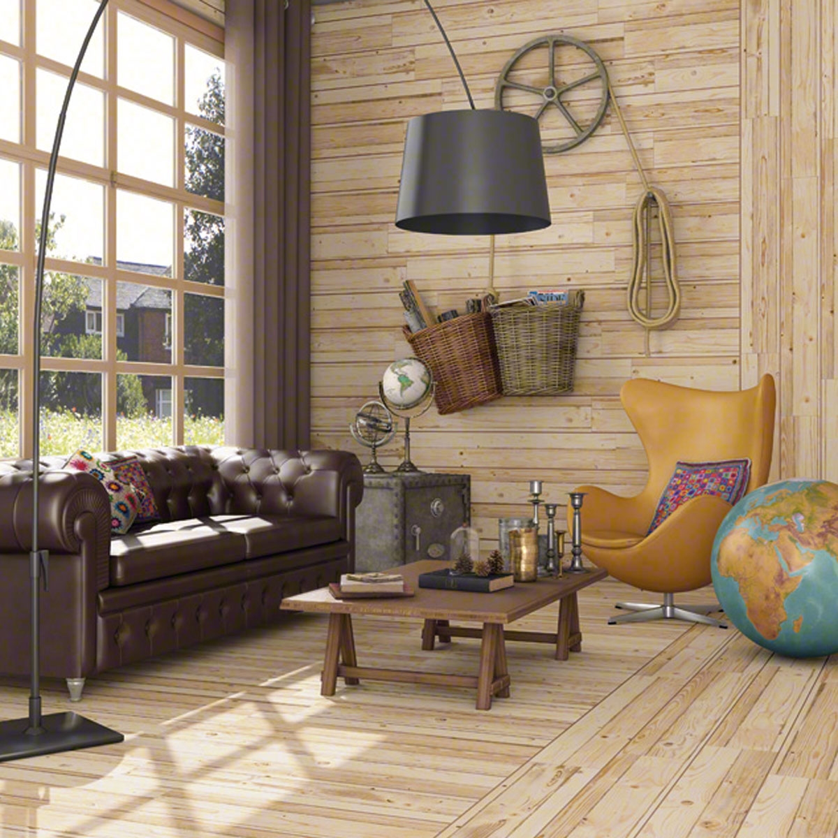 Nordland Beige 19,2x119,3 Imitación Madera Vives