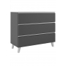 60 cm floor bathroom furniture with 3 drawers with countertop sink in ash color Model Granada9