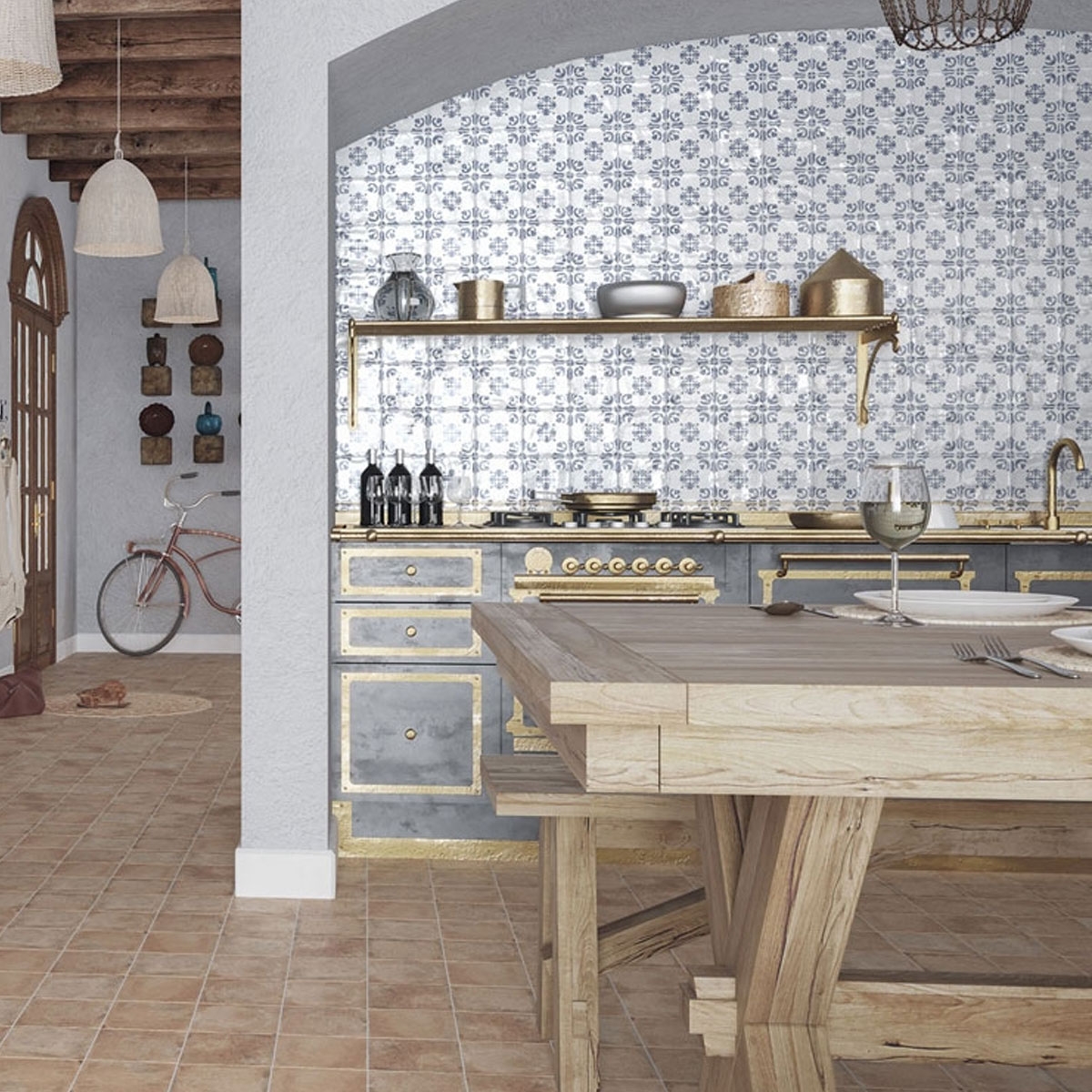 Foto de Córcega Blue Brillo 13x13